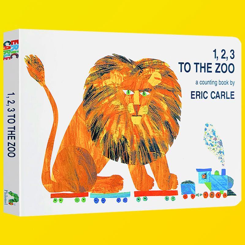 123 到動物園去123 To The Zoo 英文原版繪本幼兒0 3歲啟蒙英語 蝦皮購物