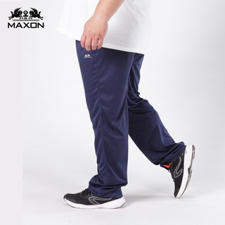 加大尺碼深藍排汗涼感鬆緊腰運動褲 2XL~6XL 彈性 運動 長褲 便宜 86641-58