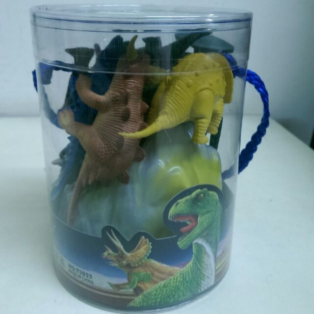 恐龍模型桶恐龍玩具模型