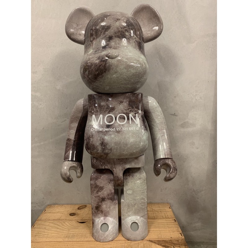 BE@RBRICK 1000％ MOON 月球 APOLLO 11阿波羅 50周年紀念 NASA