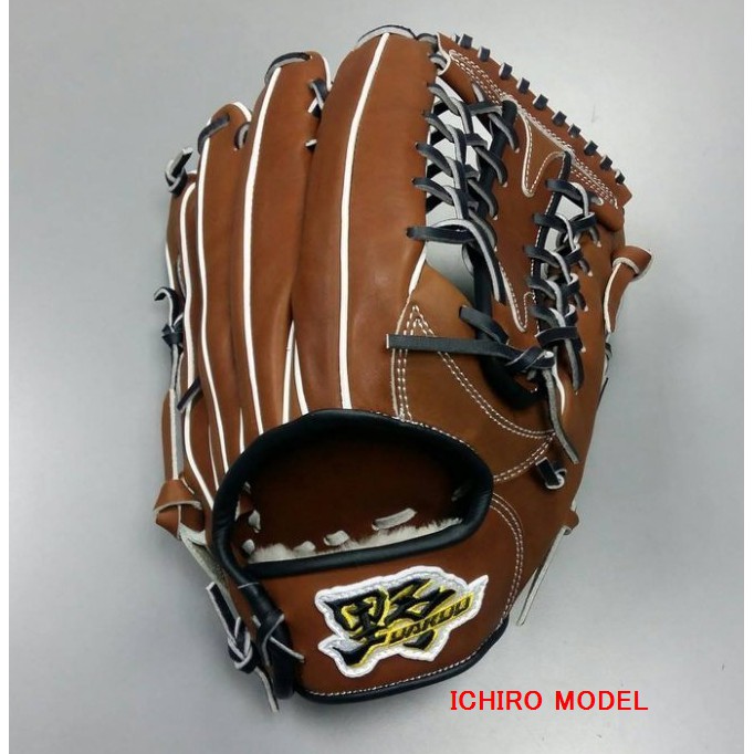 全新野YAKYU 棒球訂製級牛皮手套 特價   ICHIRO MODEL    T網檔 加送皮革油