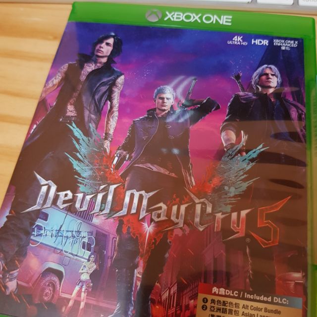 Xbox 惡魔獵人5 英文版 無中文無特典