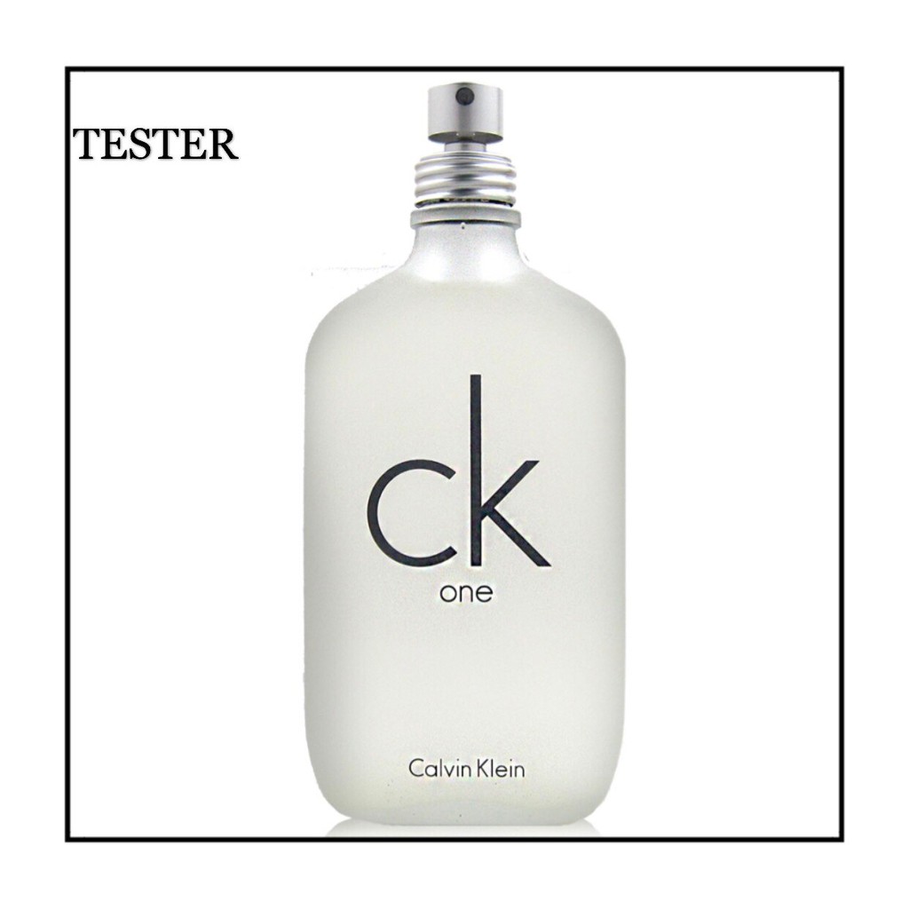 Calvin Klein CK ONE 中性淡香水 Tester 200ML（附噴頭、無瓶蓋）