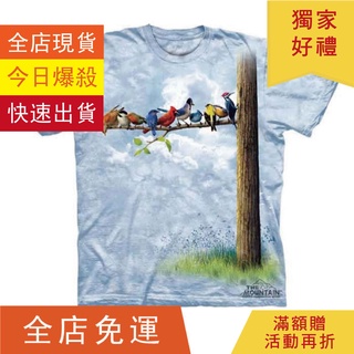 【T'factory】The Mountain正美國現貨 (L號) 鳥群與樹短袖Tee