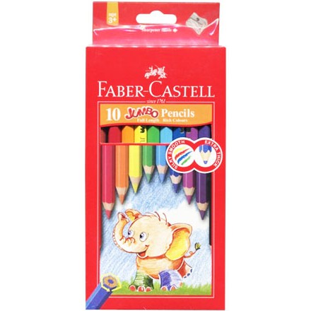 樂天魔法禮品 Faber-Castell 大六角粗芯彩色鉛筆10色 禮贈品 宣導品 文宣品 活動贈品 促銷贈品 批發