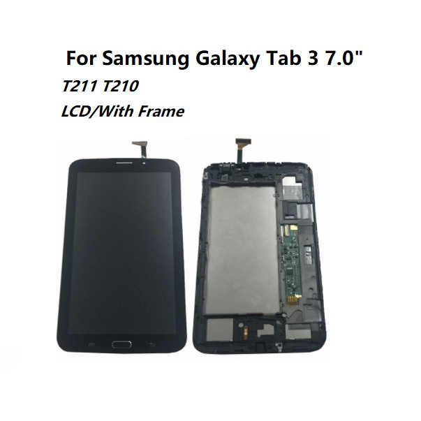 SAMSUNG 適用於三星 Galaxy Tab 3 7.0 SM- T210 T211 LCD 顯示屏的原裝 LCD