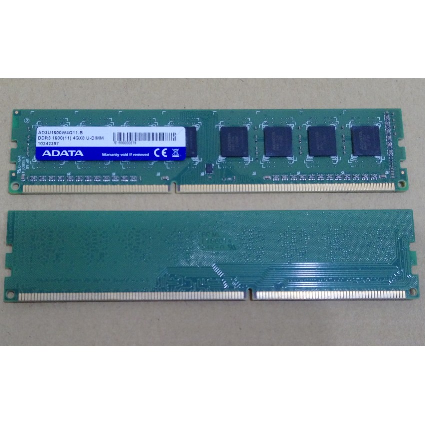 威剛 ADATA DDR3 1600 4G 記憶體 - 原廠終生保固