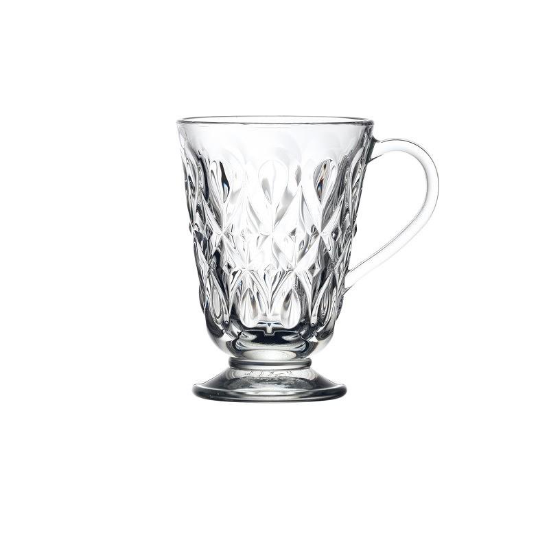法國 LA ROCHÈRE 里昂裝飾玻璃馬克杯/ 270 ml eslite誠品