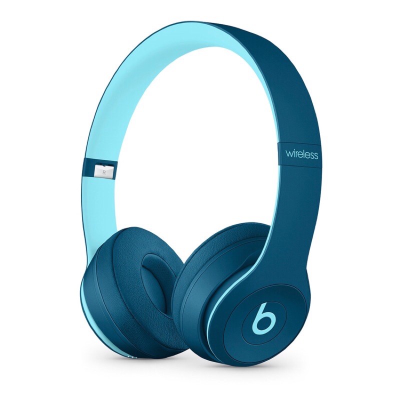 自售 Beats Solo3 Wireless (全新正品) 頭戴式耳機 Pop Blue