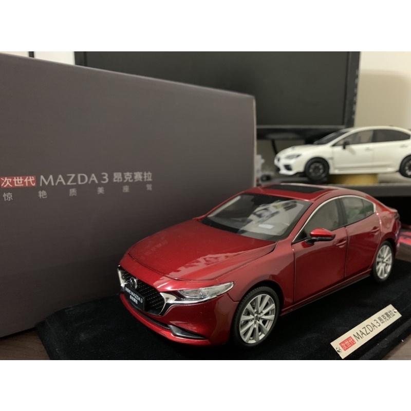 【E.M.C】1:18 1/18 原廠 Mazda All-New Mazda3 MK4 四代 四門 金屬模型車