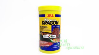 ~海威水族~ 德國 JBL 珍寶 ． Novo Dragon 龍魚飼料 1000ml 條狀．1L 龍魚