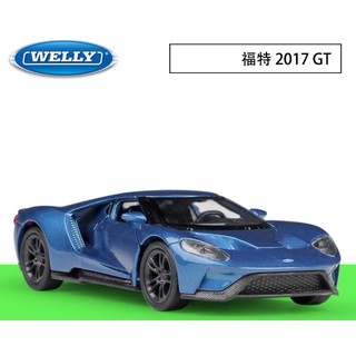 阿莎力 Welly 威利 福特 GT FORD GT 正版授權 1:36 1/36 合金車 模型車 迴力車C03