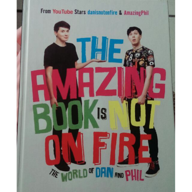 This amazing book is not on fire