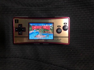 任天堂 Game Boy Micro GBM主機 紅白機款式