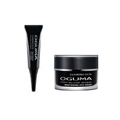 【全新】OGUMA 水美媒 肌光鑽白眼霜 15ml．保存期限2023年．盒裝