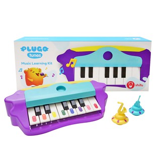 PlayShifu-PLUGO互動式益智教具組 STEAM教育 AR玩具 樂器曲調 鋼琴玩具 編曲 成長型數位桌遊