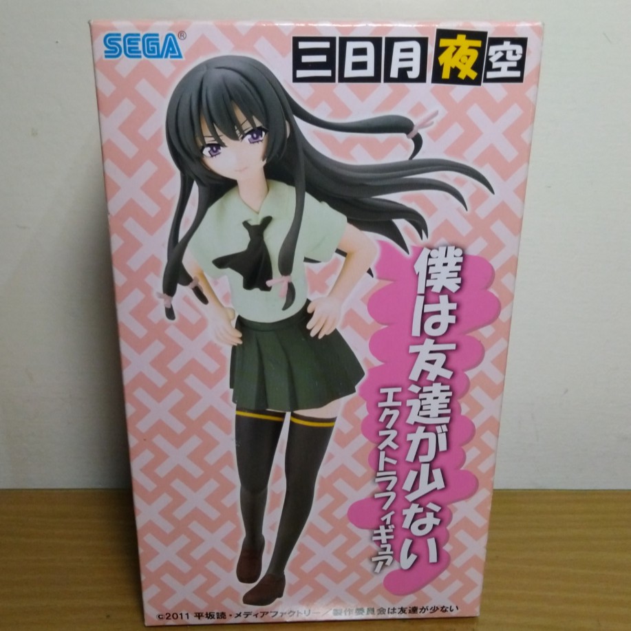 《203公仔》【日版全新】我的朋友很少 三日月夜空 柏崎星奈  SEGA 制服 周邊 公仔 景品 正版 一番賞