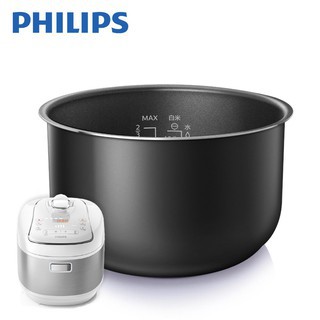 【Philips 飛利浦】智慧萬用電子鍋專用不沾內鍋適用機型：HD2140 (HD2775)
