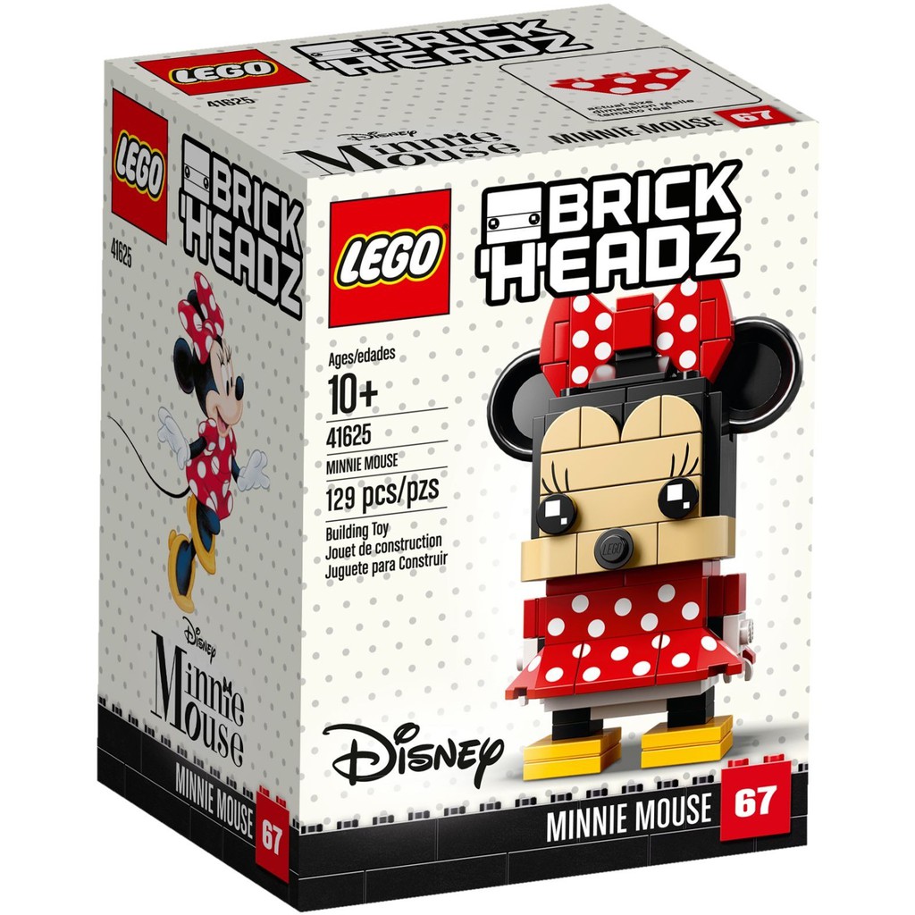 【積木樂園】樂高 LEGO 41625 BrickHeadz Minnie Mouse