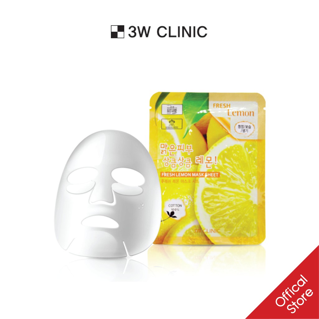 3w Clinic 新鮮檸檬面膜 23ml