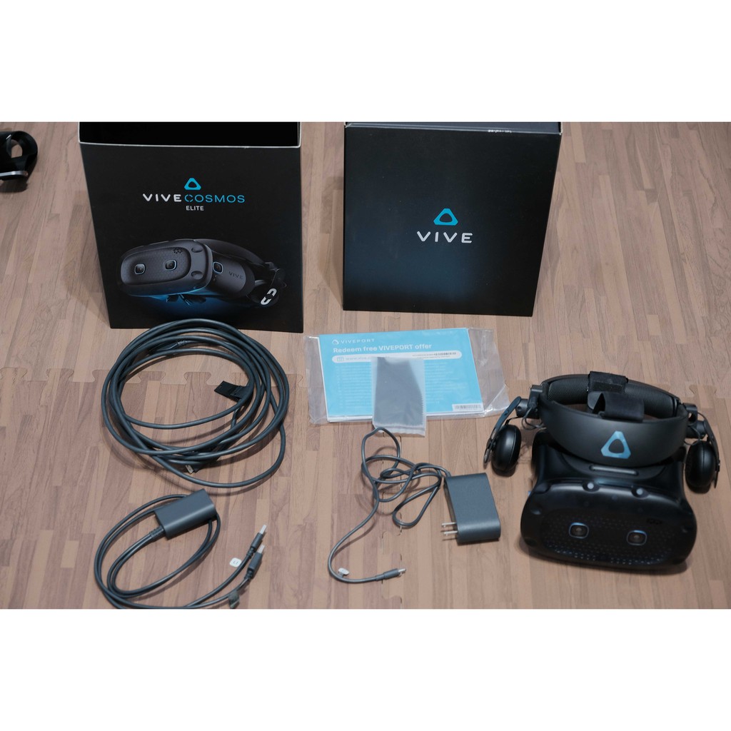 HTC VIVE Cosmos Elite 頭戴式顯示器 聯強公司貨 (單頭顯/二手) vive vr