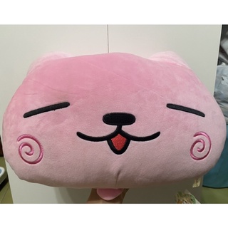 粉色貓咪造型布偶 娃娃 抱枕
