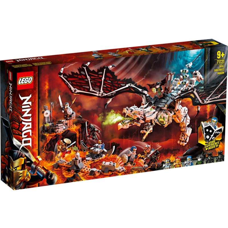 【亞當與麥斯】LEGO 71721 Skull Sorcerer's Dragon^