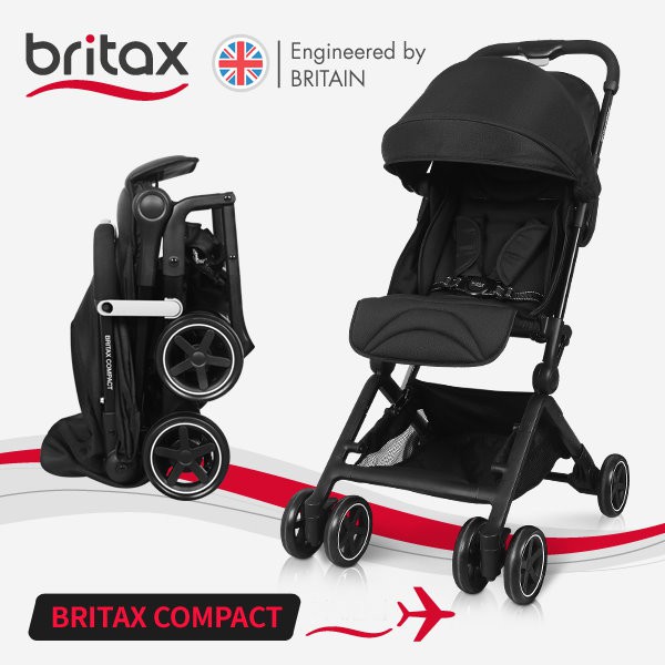 PGY | Britax B-Compact 嬰兒手推車 ||  加贈原廠扶手 | 蒲公英婦嬰用品
