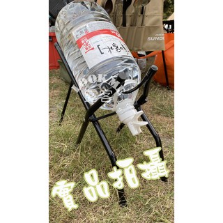 現貨 戶外飲水機 瓶裝水飲水架組《露客ME》 桶裝水水桶架 桶裝水飲水器 家庭號 寶特瓶架 礦泉水架 飲水器 露營用品