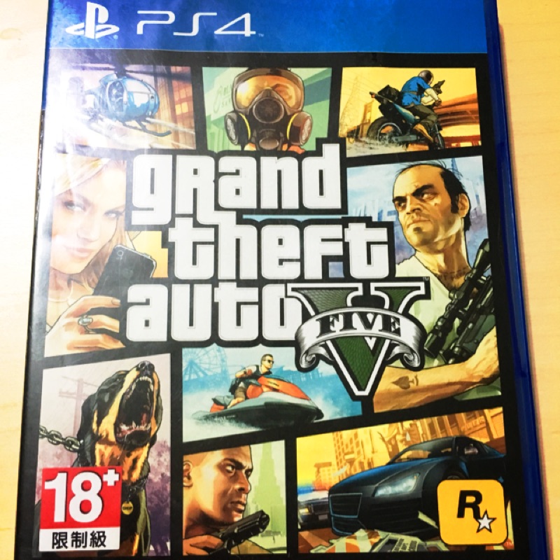 PS4 俠盜獵車手5 (Grand theft auto V)