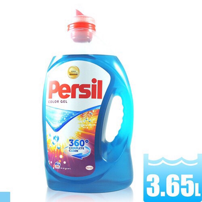 Persil德國濃縮酵素洗衣精增豔護色（藍）3.65L