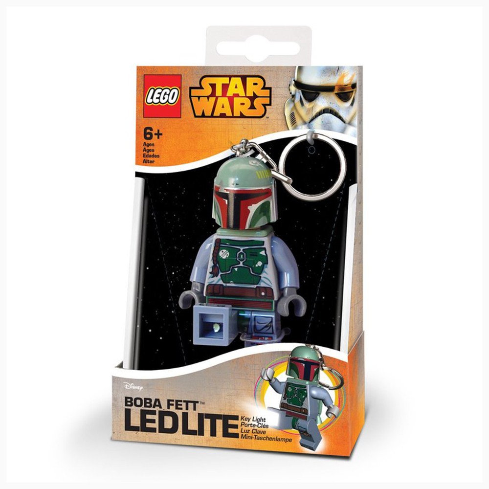 ［想樂］『LED鑰匙圈』全新 樂高 Lego LGL KE19 星戰 Star Wars 賞金獵人 Boba Fett