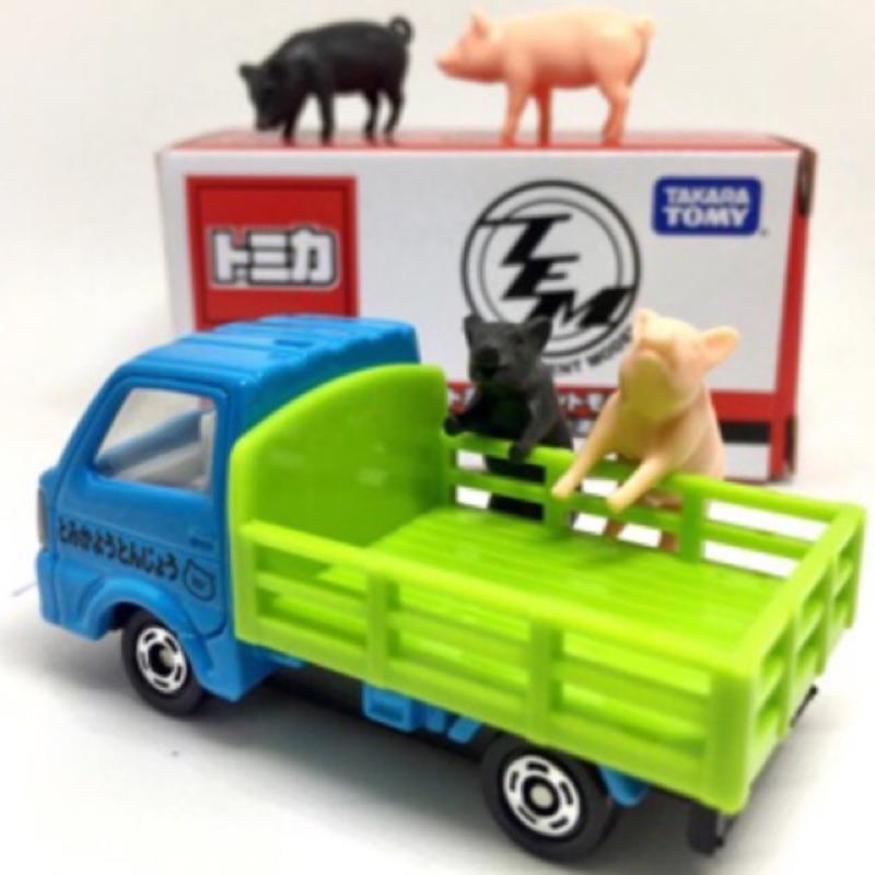 Tomica Suzuki Carry 載豬車 家畜運搬車 蝦皮購物