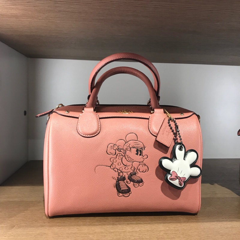 【RG】Coach x Disney Minnie 蔻馳 米妮波士頓包 九十週年