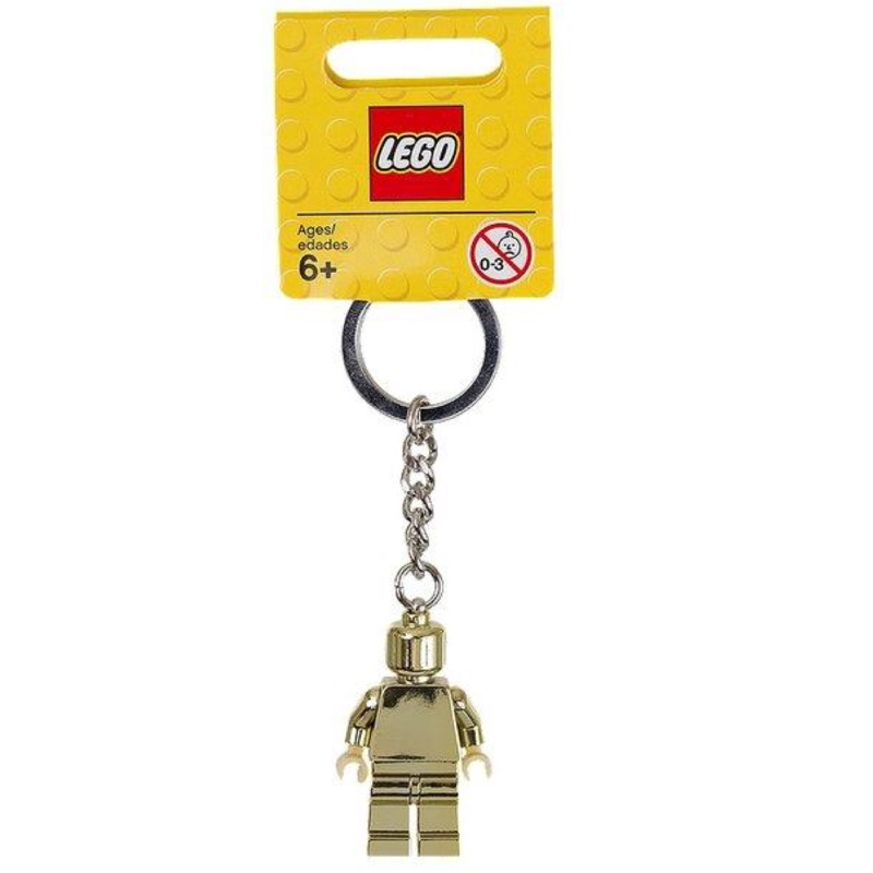 |Mr.218|有現貨 Lego 850807 Gold Minifigures 樂高金人偶鑰匙圈全新未拆