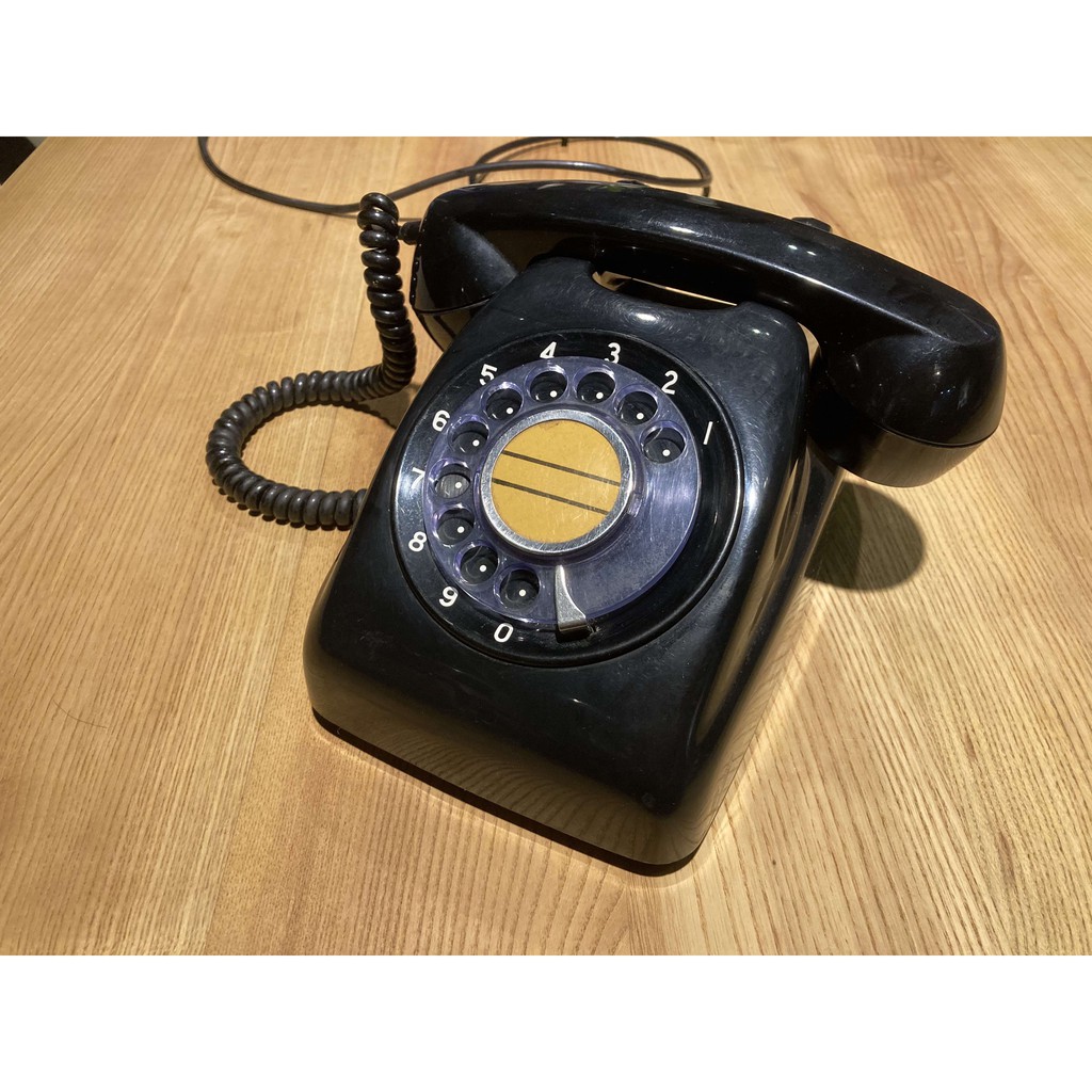 早期古董轉盤式（旋轉式）電話