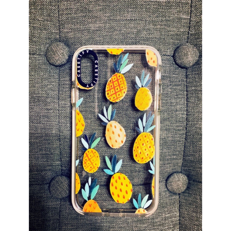 #Casetify #iPhone #XR 耐衝擊保護殼-#鳳梨派對