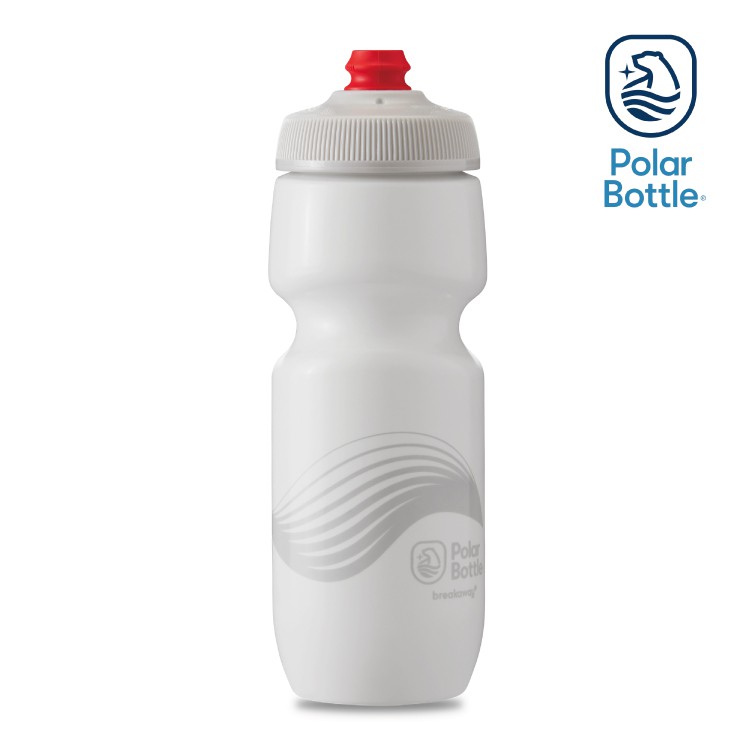 Polar Bottle 24oz 單層噴射水壺 WAVE 白 / 單車水壺 自行車水壺