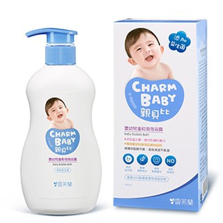 【育兒嬰品社】charm baby親貝比 嬰幼兒溫和泡泡浴露 400ML*2 超值特惠組(206078)