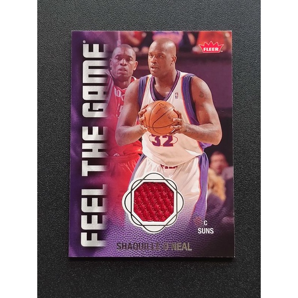 球衣卡 2008-09 Fleer Shaquille O'Neal Oneal Feel the Game Patch