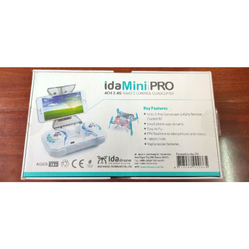 Ida drone mini PRO 迷你空拍機