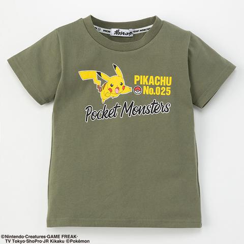 ☞現貨110 特價 ♡日本童裝 Pokémon精靈寶可夢 神奇寶貝 皮卡丘 寶貝球 短袖上衣 短T $420