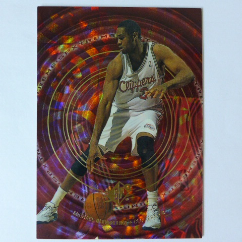 ~ Michael Olowokandi ~NBA球星/麥可·歐拉坎迪 1999年SPX.晶鑽設計.閃亮特殊卡