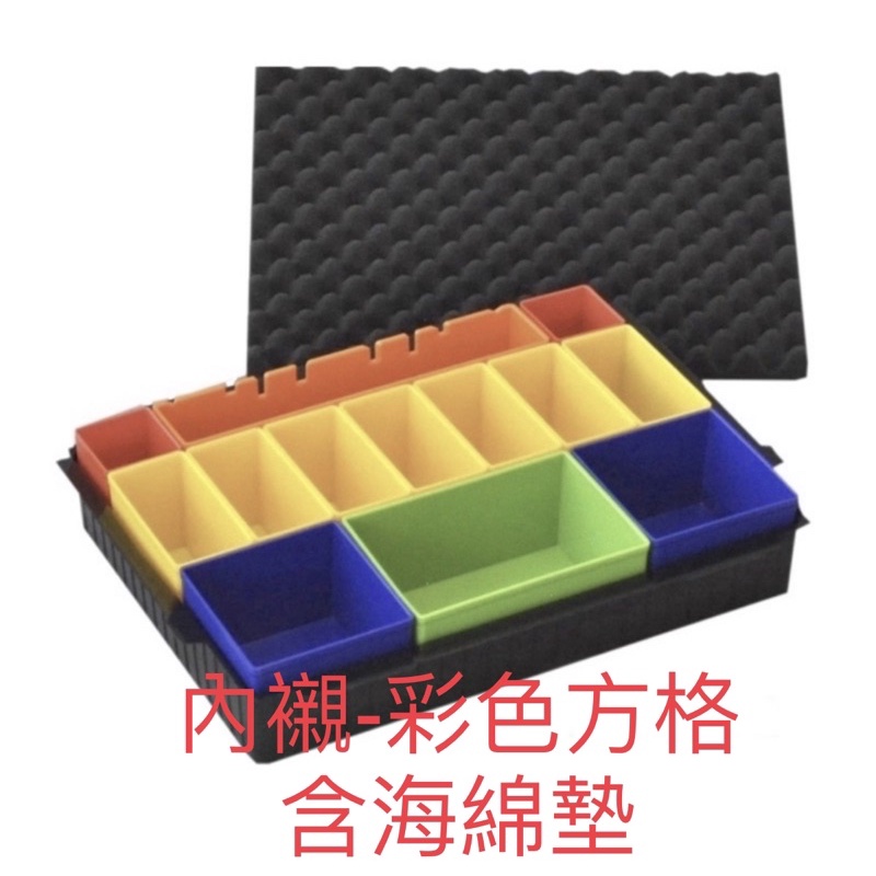 含税 P-83652 彩色格子 內襯 工具箱 堆疊箱 零件盒 附海綿 牧田 Makita