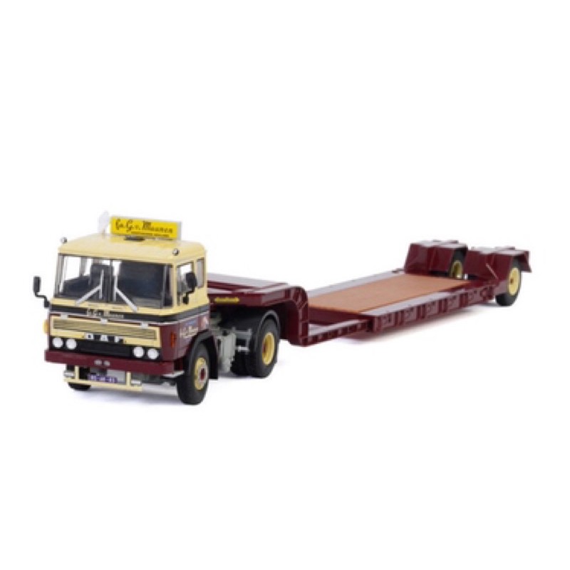 WSI 1/50 DAF 低板拖車模型012790