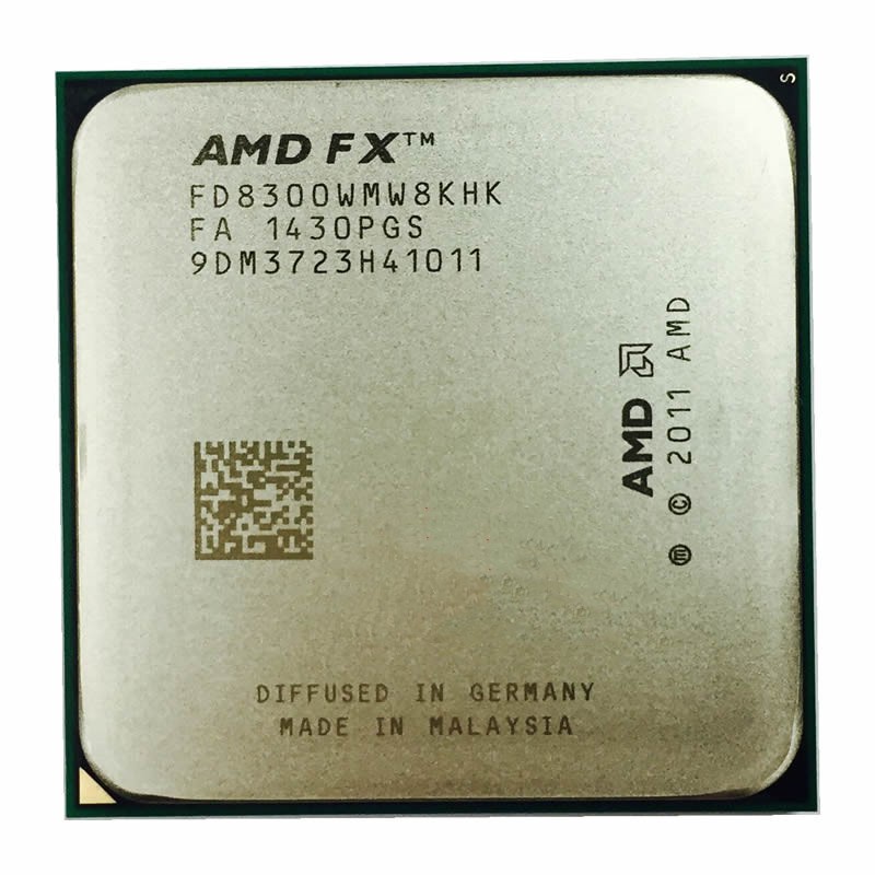 Amd FX-8300 FX 8300 FX8300 3.3 GHz 八核 8M 處理器插槽 AM3 + CPU 95W