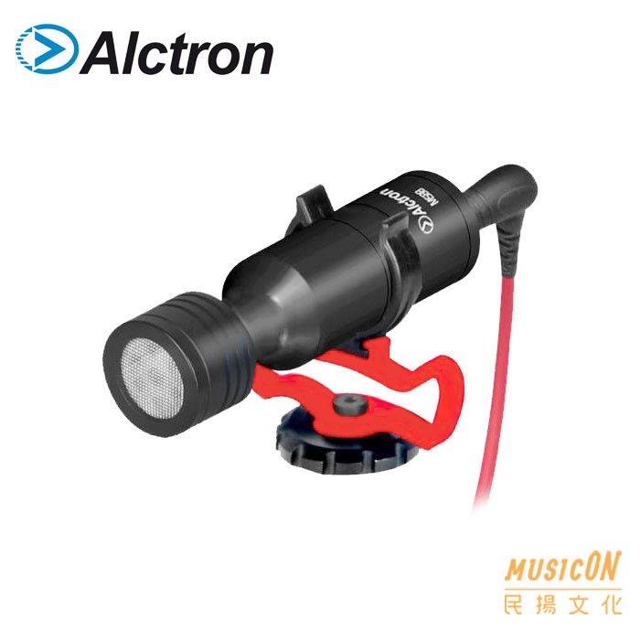 【民揚樂器】專業相機收音麥克風 Alctron M588 指向性電容麥克風 相機用麥克風