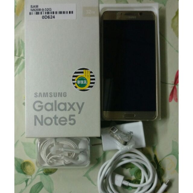 SAMSUNG Galaxy Note5 32g(保固內)