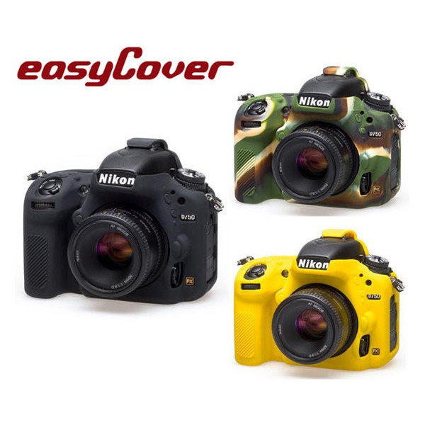 ◎相機專家◎ easyCover 金鐘套 Nikon D750 適用 果凍 矽膠 保護 防塵套 另有 D4 公司貨