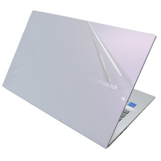 【Ezstick】ASUS X513 X513EP 白色機 機身保護貼 (上蓋+鍵盤週圍+底部貼) DIY 包膜